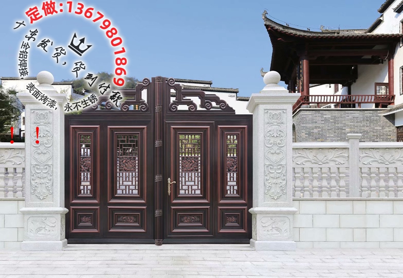 别墅大门，住宅大门，庭院大门，乡村大门，铝艺大门，乡村大门